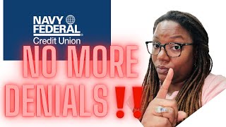 HOW TO AVOID NAVY FEDS 13 DENIAL REASONS 🚫| WATCH ALL‼️ #denials #navyfederalcreditunion #navyfed