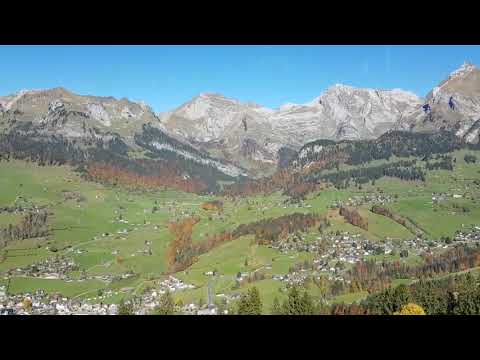 Heute Sonntag mit der Drahtseilbahn Iltios nach Unterwasser