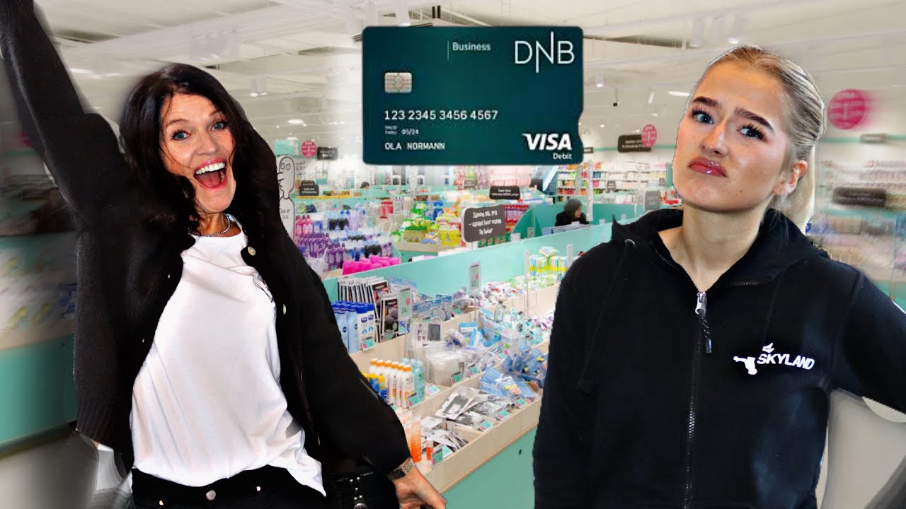 Mamma får alt hun vil på NORMAL på min regning💸💳