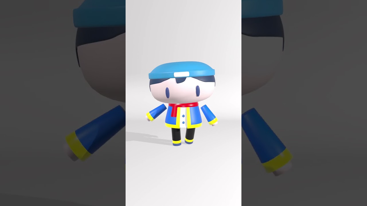 #らっだぁ #人マニア #shorts #blender #3dcg