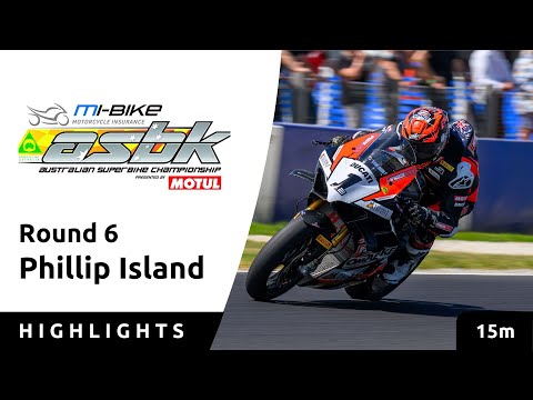 Round 6 Highlights | Phillip Island - ASBK 2025