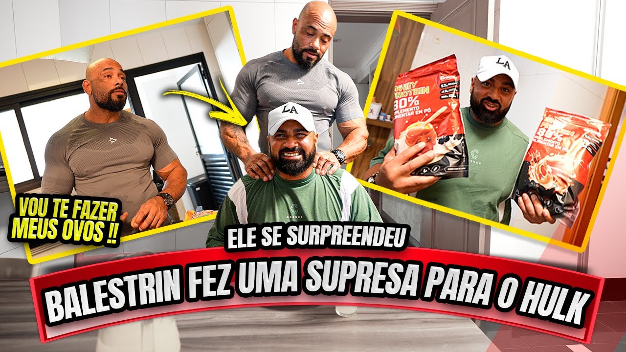BALESTRIN PREPAROU UMA SURPRESA PARA O HULK - ELE EXPERIMENTOU OS OVOS DO JULIO?