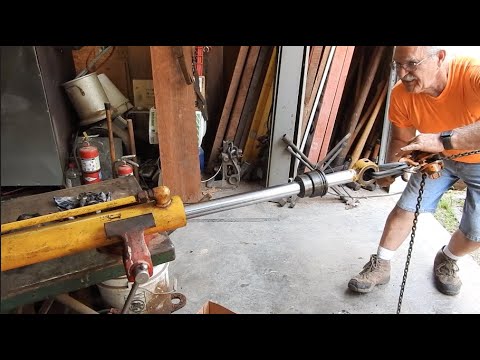 Case Backhoe Boom Cylinder Repacking Job