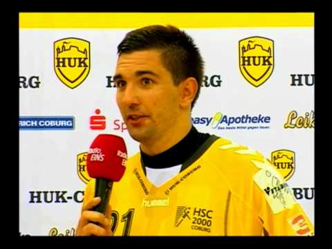 Pressekonferenz HSC 2000 Coburg - SC Magdeburg II, 01.09.2012