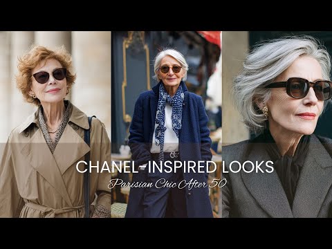 Parisian Chic After 50 🌹 CHANEL-Inspired Looks for Effortless Winter Style 🧣