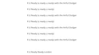 Craig David   R U Ready Şarkı Sözü