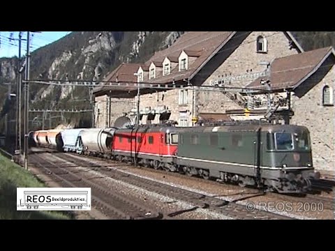 2000 [SDw] 5/5 Gotthard summer 2005 - Göschenen - Amazing Classic action part - Mythos Gotthard!