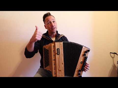 Ganz einfach das Lagenwechsel spiel auf der Steirischen Harmonika Lernen!