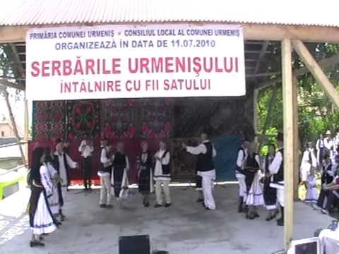 12 FESTIVALUL FOLCLORIC DE LA  URMENIS 11 IULIE 2010 - FORMATIA CUNUNA DE PE CAMPIE