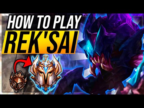 ULTIMATE Beginner Guide to Rek'Sai Season 11   |   Combo, Tunnel Guide, Best Clear