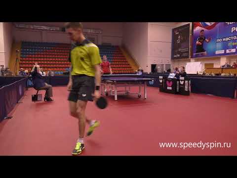 Burov-Gadiev.1/2 Russian National table tennis championship 2018.FHD