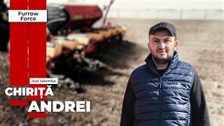 Andrei - ”Am obținut producții mai mari decât semănatul clasic prin folosirea sistemului Furrow Force”