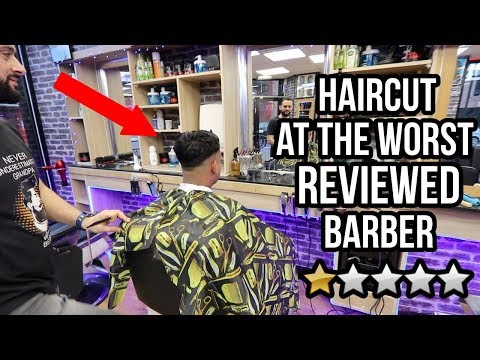 Getting a HAIRCUT At The WORST REVIEWED BARBER In My City (London)