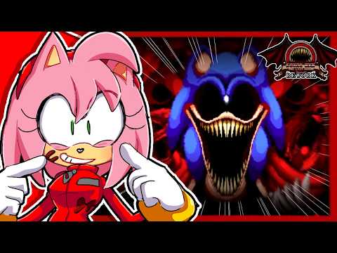 AMY PLAYS Sonic.Exe One Last Round Rework (Tails Demo!)💞