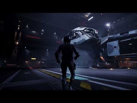 Star Citizen 3.3.5 Lorville Part 1 - L' arrivo, atterraggio notturno