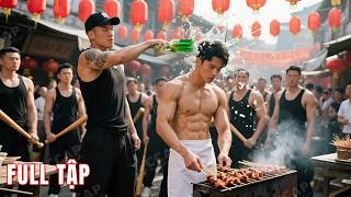 chiến thần nghỉ hưu bán xiên nướng sống qua ngày, bị đám côn đồ phá quán đòi tiền bảo kê và cái kết