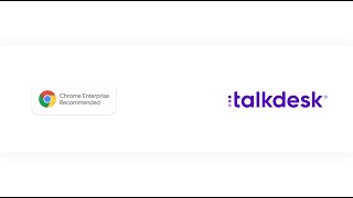 Talkdesk and Chrome OS App Demo Video