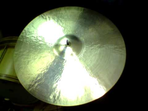 22 Kontroversial Ride 2346g - Handcrafted cymbals by Craig Lauritsen.MOV