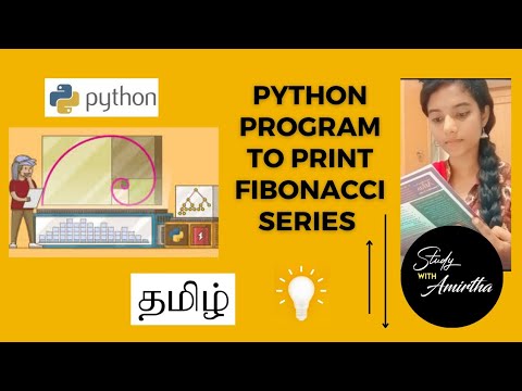 Pythonfibonacci Seriestamil