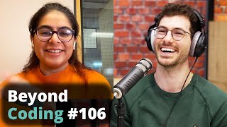 Hackathon Awesomeness, Career Benefits and Culture | Sashrika Kaur | Beyond Coding Podcast #106