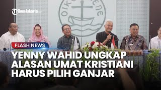 Singgung Kata Kudus, Yenny Wahid Ungkap Alasan Kenapa Umat Kristiani Harus Pilih Ganjar di Pilpres