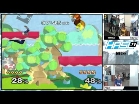 vsHsv 1.0 – power (Sheik) vs HASL Yuji (Fox) – Losers Bracket – Melee