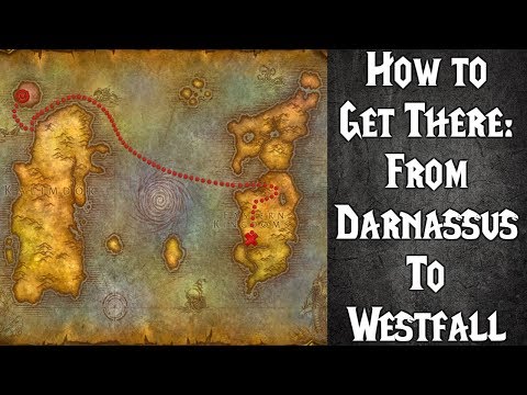 How to Get to Westfall from Darnassus