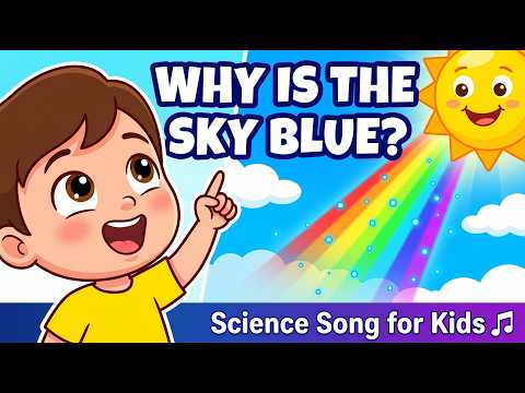 Why Is The Sky Blue? | Science Song for Kids 🌈 Fun Science Rhyme for Kids | Educational Song