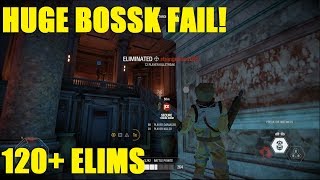 Star Wars Battlefront 2 - URGH I FAILED BIGTIME WITH BOSSK! 120+ ELIMINATIONS!