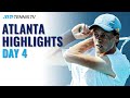Sinner Makes Atlanta Debut; Kyrgios, Sock in Action | Atlanta Open Day 4 Highlights