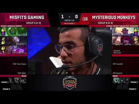 MSF vs MM (LCS EU 2017s Неделя 7) игра 2