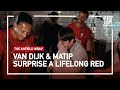 Virgil Van Dijk & Joel Matip Surprise A Lifelong Liverpool fan | TAW Special