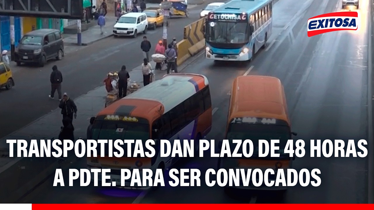 🔴🔵 Transportistas dan plazo de 48 horas a Keiko Fujimori para ser convocados