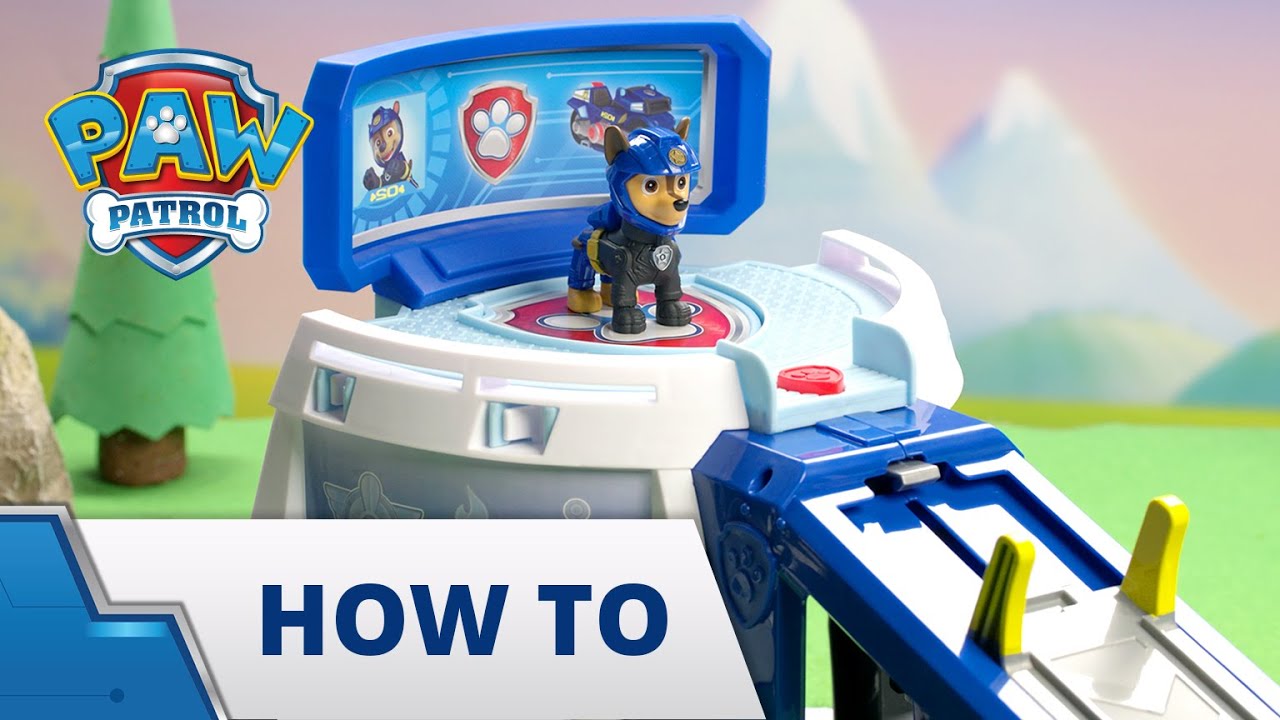 Watch video PAW Patrol Moto Pups Moto HQ - How To Build & Play - PAW Patrol Official & Friends Now PAW Patrol Moto Pups Moto HQ - How To Build & Play - PAW Patrol Official & Friends