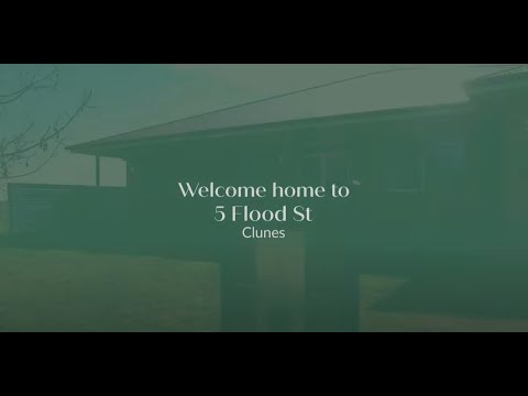 5 Flood Street, Clunes, VIC 3370, 3房, 2浴, 独立屋