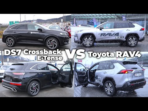DS7 Crossback E-Tense Plug-in Hybrid 2021  vs Toyota RAV4 2021 Plug-in Hybrid