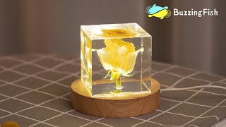 🌹 What Happens When You Put Fresh Rose Flower In Resin? | Fresh Rose VS Dried Rose 🌹
