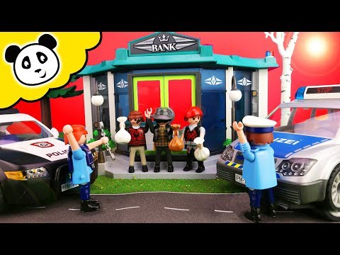 Playmobil Polizei - Einbruch bei der Bank - Playmobil Film
