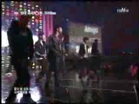 2008.10.30 SHINee - Love Like Oxygen + Amigo on M!Countdown