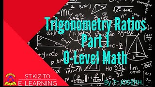 Trigonometry Ratios Part 1