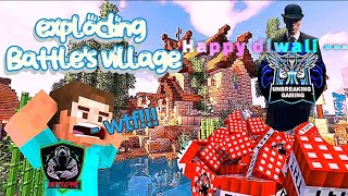 Becoming thomas Shelby in primesday.| Nuking Battle's village ! | Primesday #5 |Minecraft