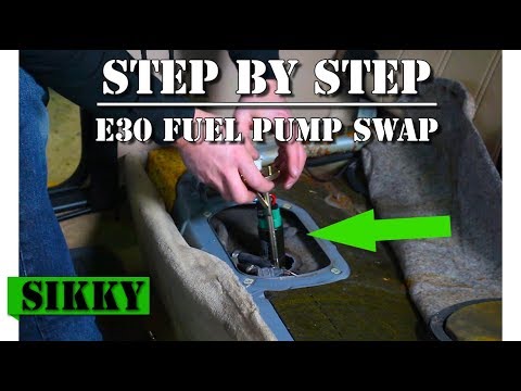 BMW E30 Fuel Pump Replacement SIKKY Manufacturing