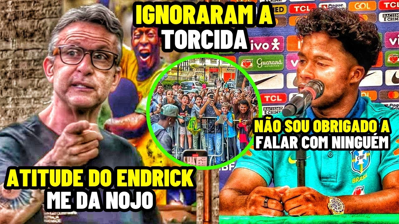 POLÊMICA! A REVOLTA DO CRAQUE NETO COM OS JOGADORES DA SELEÇÃO BRASILEIRA