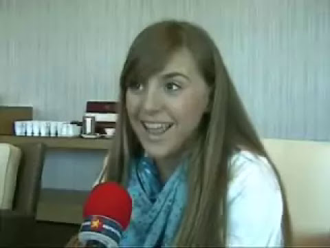 🇦🇱 Interview with Kejsi Tola from Albania (@ Eurovision in Moscow 2009)