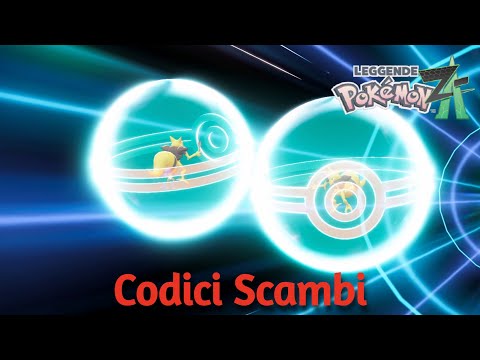 Codici globali per le evoluzioni tramite scambio in Leggende Pokemon ZA