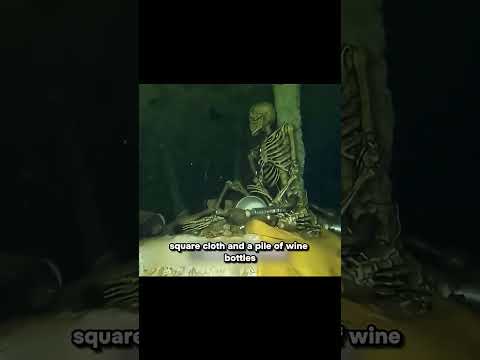 skeleton on the water #skull #treasuresearch #sea