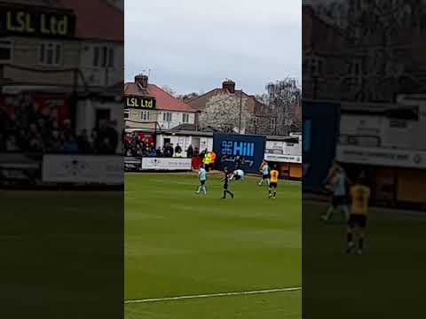 limbs in the away end as Portsmouth sneak win + pyro. Cambridge United 0-1 Portsmouth