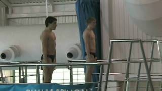 preview picture of video 'Michael & Joe at the NER Leg 3 - 3M Synchro Mens Open'