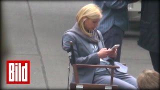 Tournage : Claire Danes  Berlin