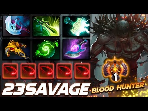 23savage Bloodseeker - TOP 1 HUNTER - Dota 2 Pro Gameplay [Watch & Learn]